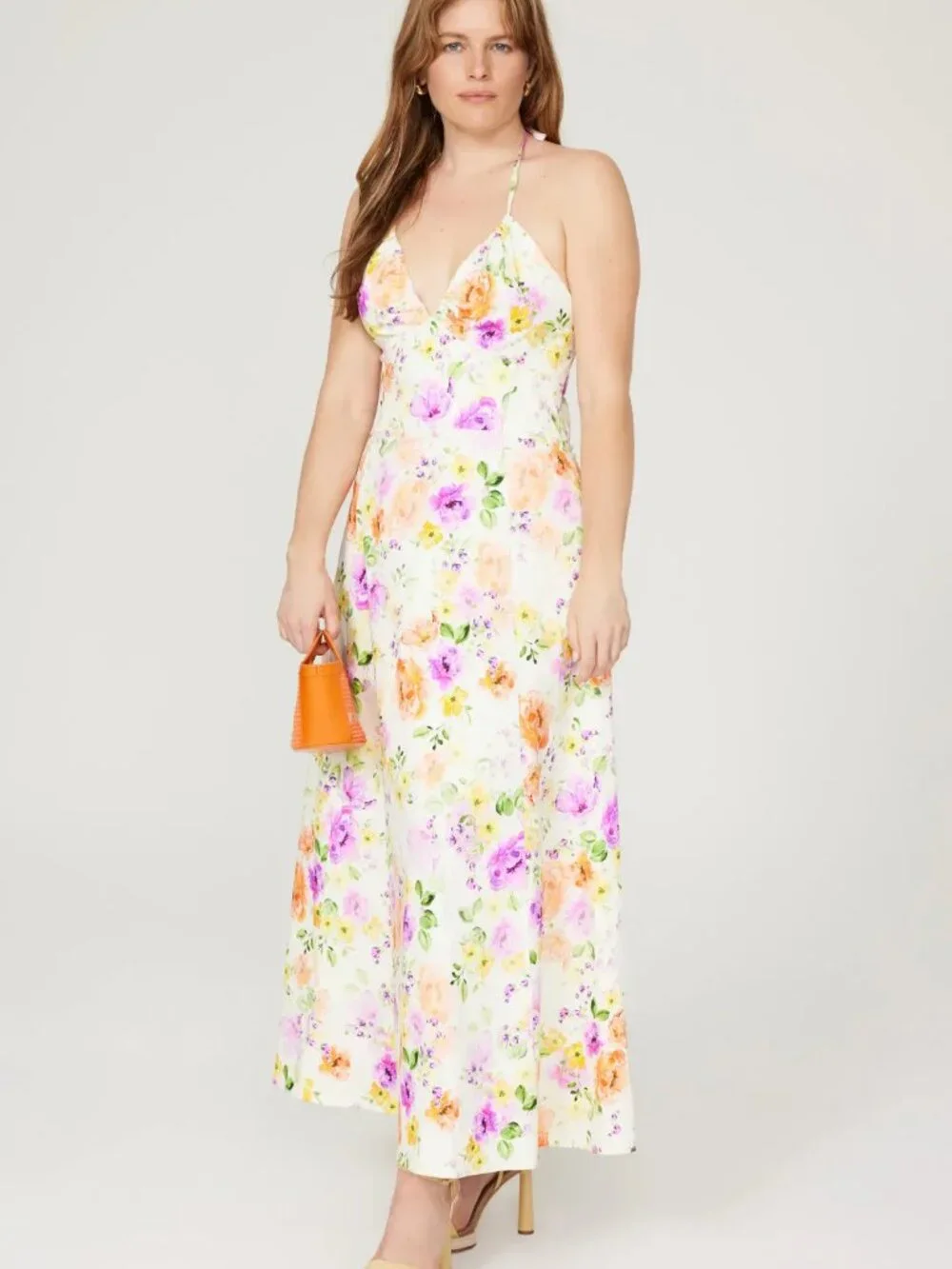 Favorite Daughter The Halting Traffic Dress Maxi Anthropologie Oahu Watercolor